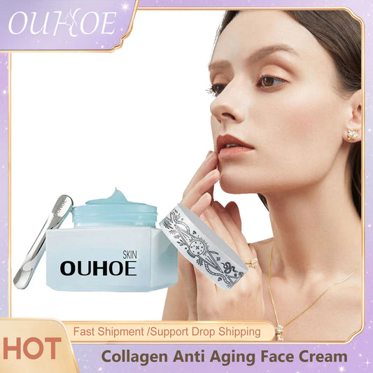 Collagen Anti-Aging Face Cream | Brightening & Deep Hydration Anti-Aging Face Cream Peaceful Pleasures Health and Wellness