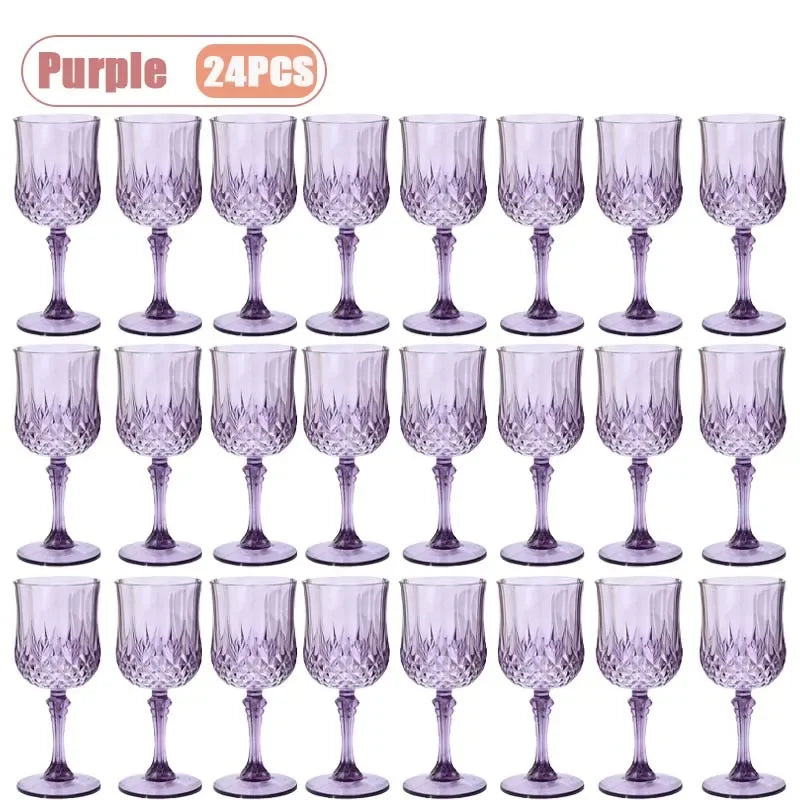Shatterproof Plastic Champagne Flutes 12–36 Pcs | Reusable