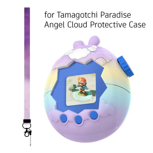 Silicone Protective Case for Tamagotchi Paradise | Purple Virtual Pet Accessory Oasis Select
