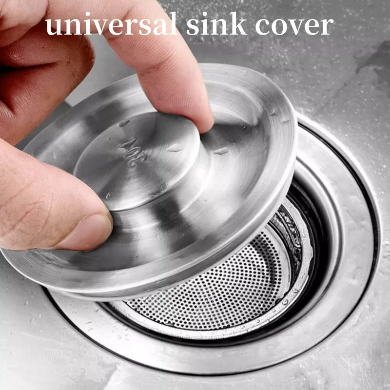 Stainless Steel Kitchen Sink Strainer & Drain Filter Basket