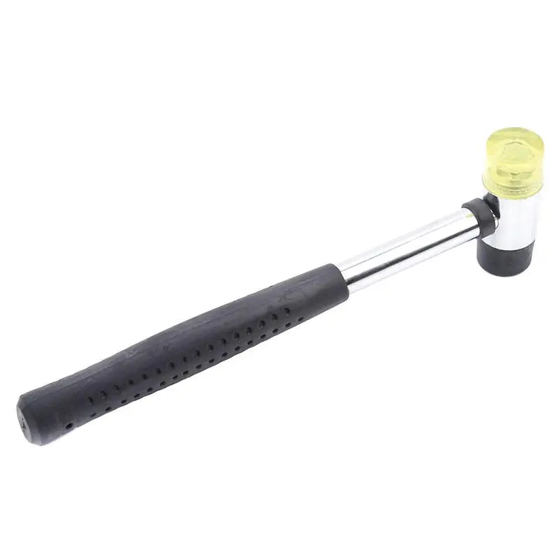 Guitar Fret Hammer Professional Luthier Tool with Rubber Brass Headsfor Installing Leveling Frets Protects Fretboard from Damage Peaceful Pleasures Health and Wellness