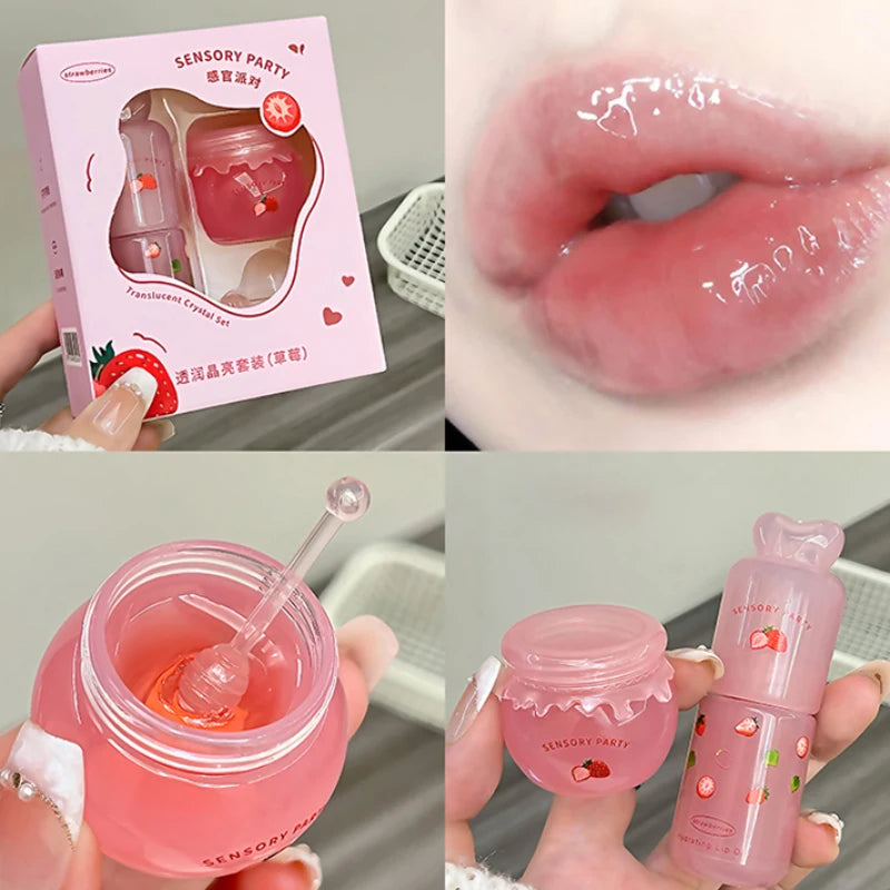 Hydrating Brightening Lip Mask | 24-Hour Moisture & Lip Oil