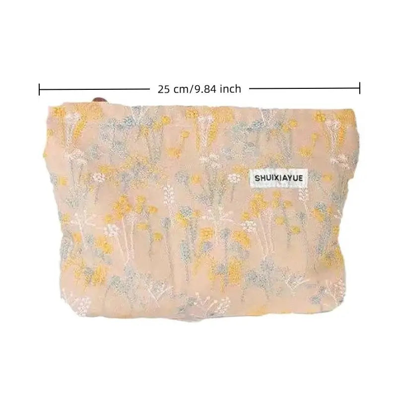 Cosmetic Bags Zipper Opening Key Card Holder Cartoon Student Pencil Case Coin Purse Ladies Hand Portable Storage Bag Peaceful Pleasures Health and Wellness