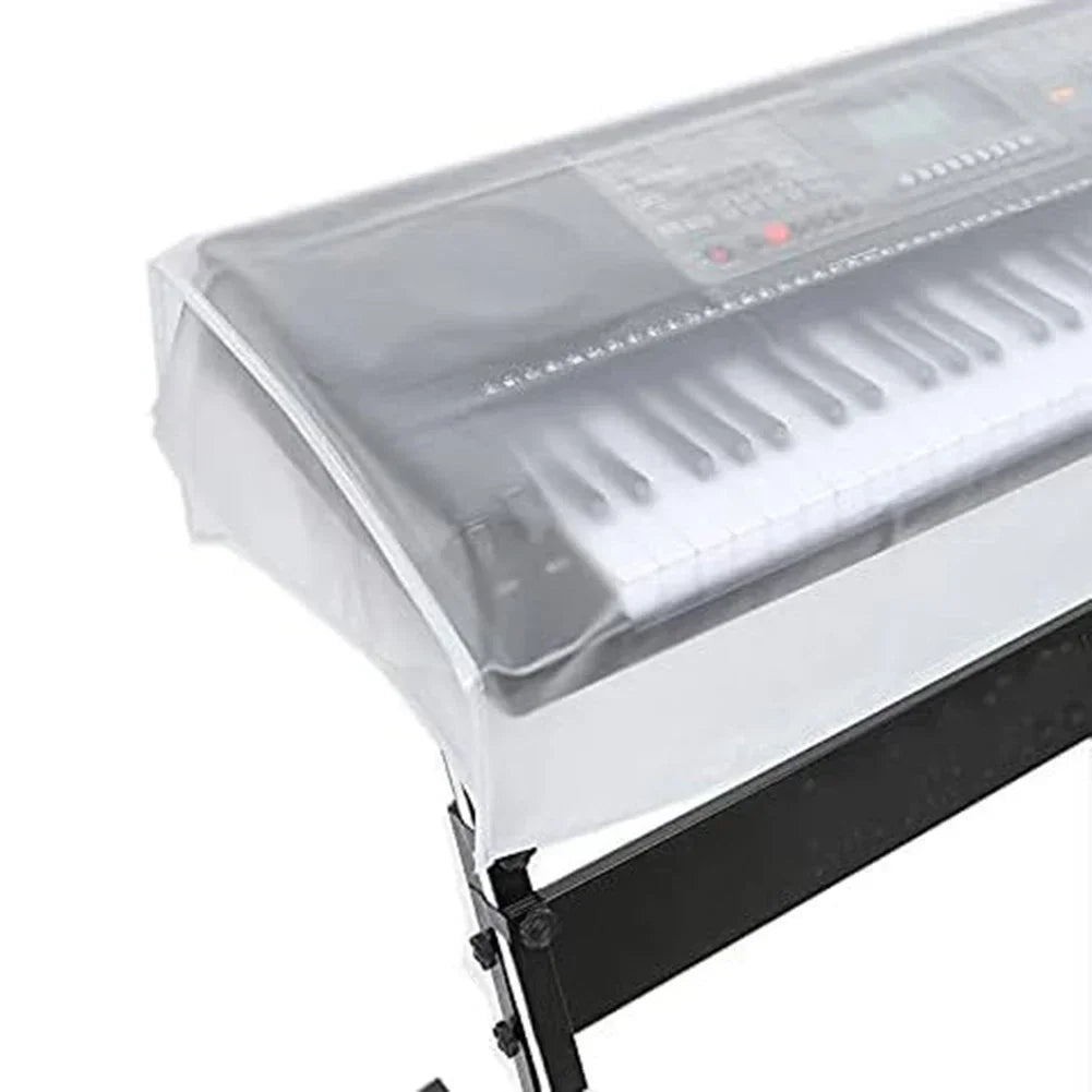 Electronic Keyboard Dust Cover – 61–76 Key Waterproof PEVA