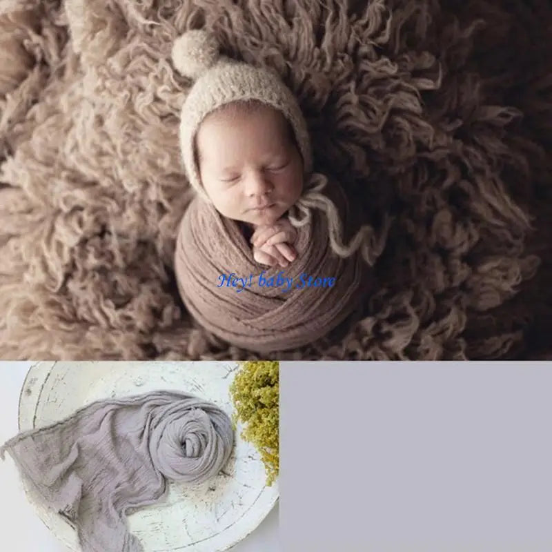 Newborn Photography Swaddle Wrap Blanket | 38 Colors Photo Prop