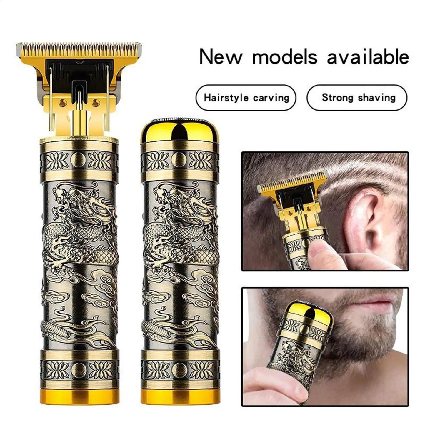 Men's Electric Hair Clipper & Shaver Set | USB Rechargeable Kit