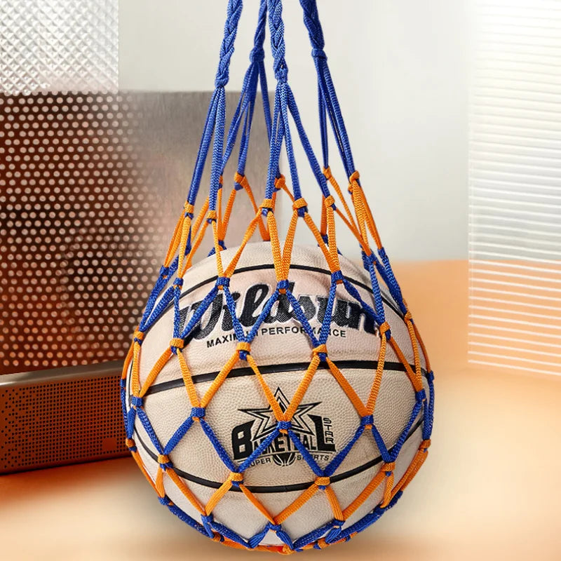 Nylon Mesh Ball Net Bag – Basketball, Football & Sports