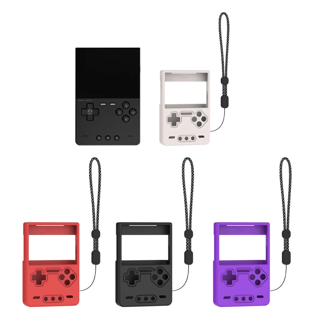 Silicone Protective Cover for Trimui Brick Game Console Shockproof Protector Shell Sleeve Anti-Scratch Soft Skin Cover Case Peaceful Pleasures Health and Wellness