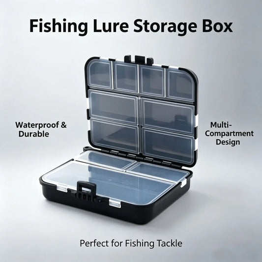 Fishing Accessories Storage Box Double Sided Bait & Hook Box Carp Luya Fishing Gear Organizer Multifunctional Fishing Parts Peaceful Pleasures Health and Wellness