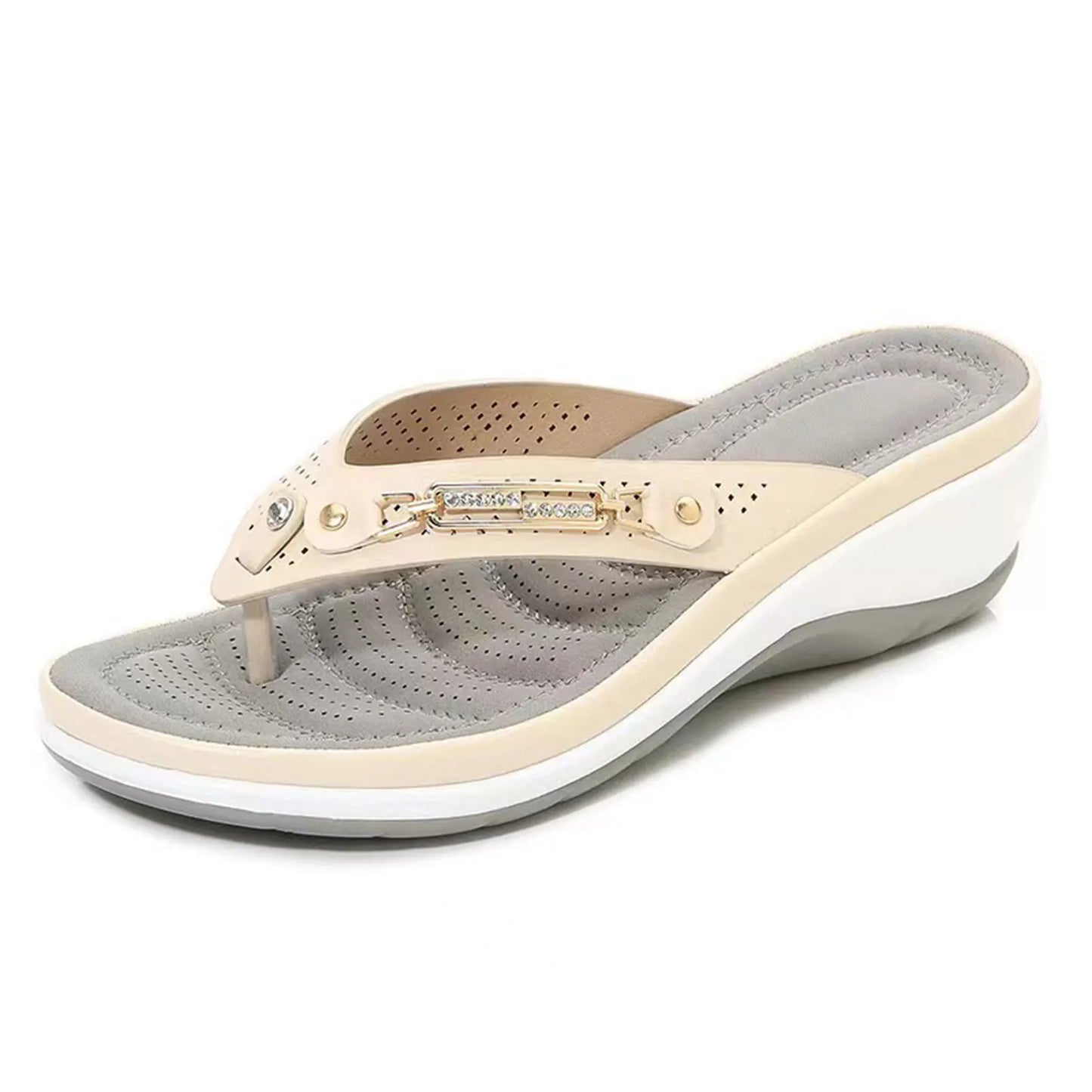 Women's Open Toe Non-Slip Slides – Beach Sandals & Slippers
