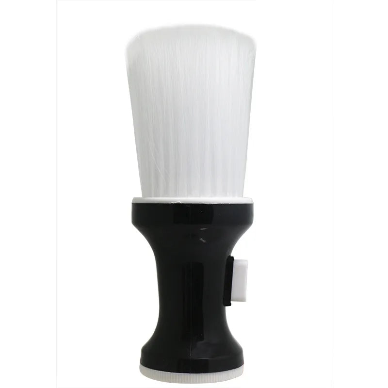 Barber Shop Broken Hair Duster Brush Multifunctional Broken Hair Sweep Brush Neck Brush Beard Shaving Brush For Styling Tools Peaceful Pleasures Health and Wellness White