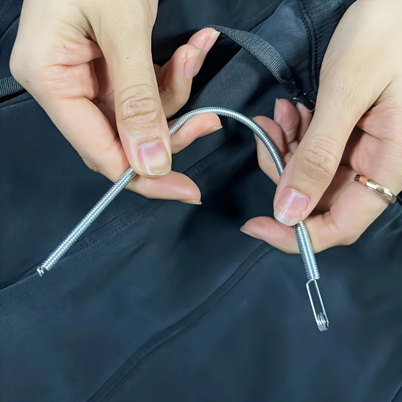 Bendable Spring Drawstring Threader Flexible Metal Elastic Band