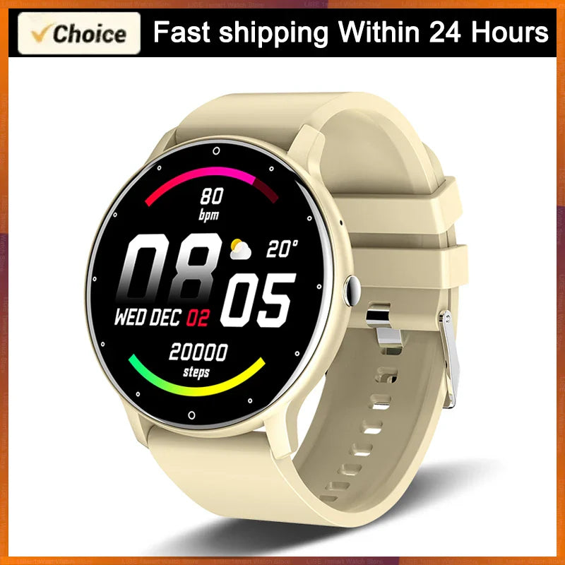 LIGE Smart Watch – Fitness Tracker, Heart Rate, Waterproof
