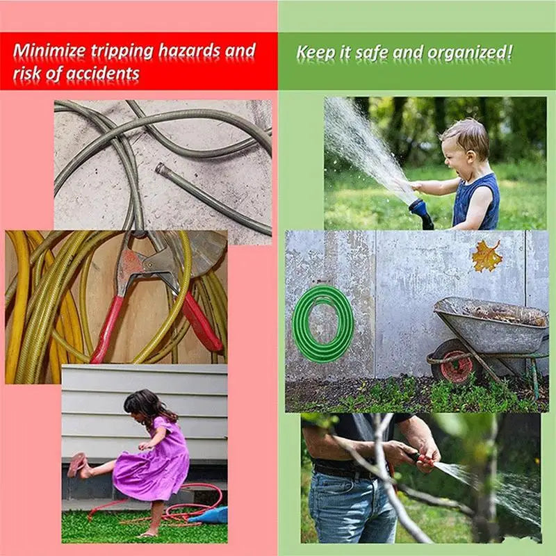 Wall Mounted Garden Hose Holder | 304 Stainless Steel Hanger