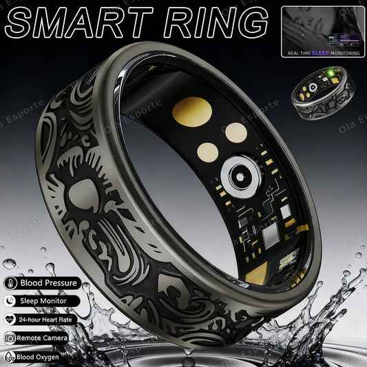 Smart Ring – Heart Rate, SpO2, Sleep & Activity Tracker Smart Ring Tracker Peaceful Pleasures Health and Wellness