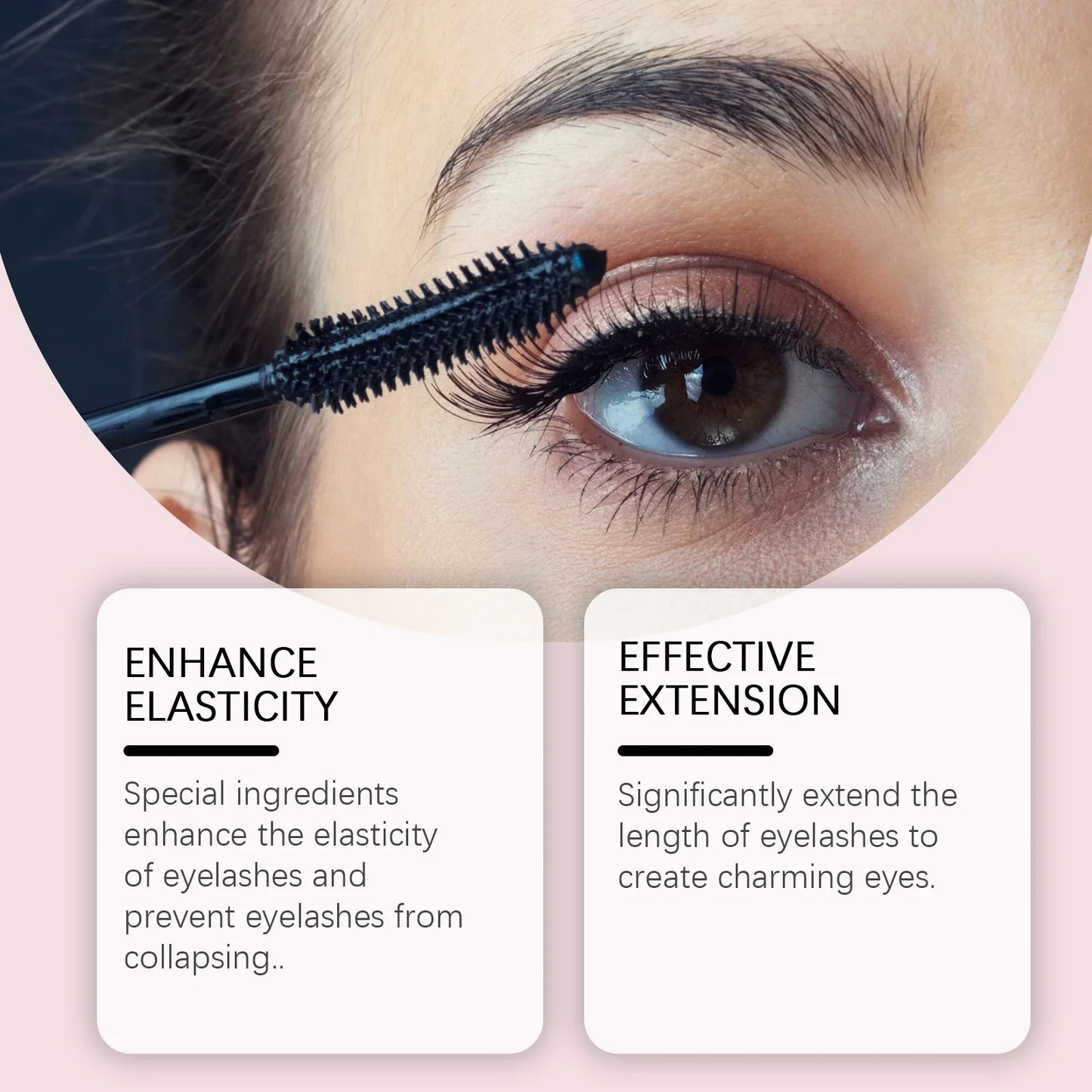 Zephoco Waterproof Mascara – Curling, Lengthening & Volumizing