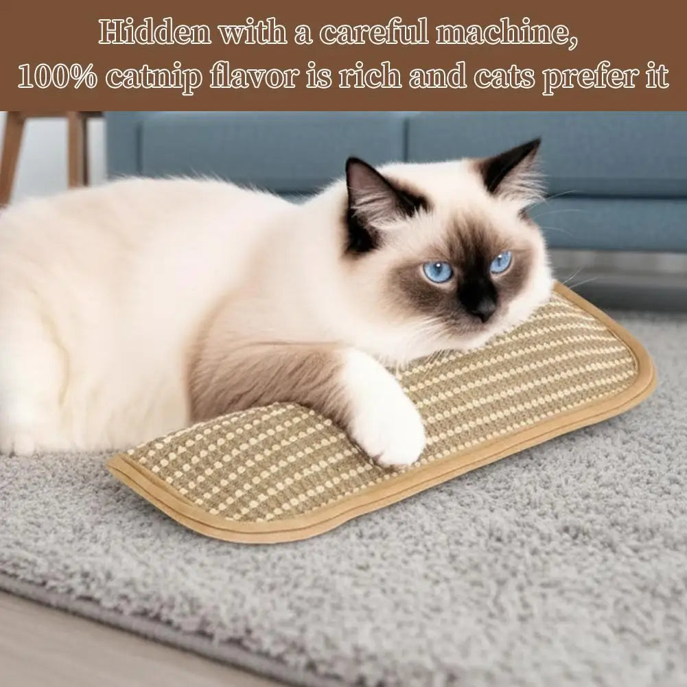 Catnip Pillow Kicker Toy for Cats – Scratch, Chew & Play