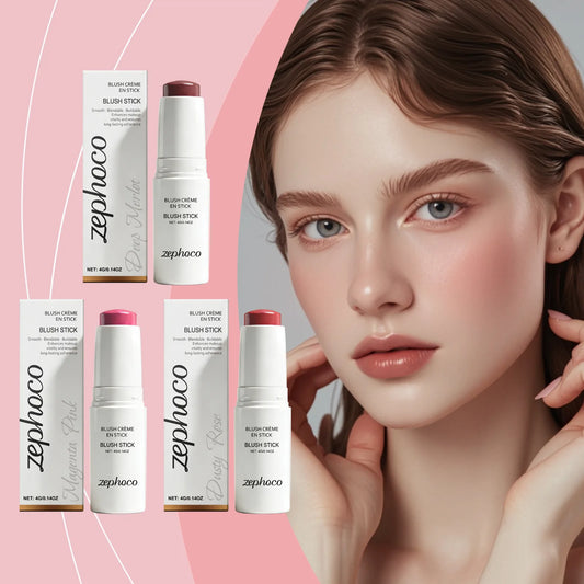 Cream Blush Stick – Soft Mist, Hydrating & Long-Wear | Zephoco Cream Blush Stick Peaceful Pleasures Health and Wellness