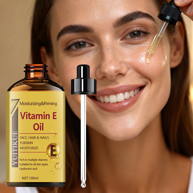 YUTIKUE 100ml Vitamin E Oil | Face, Hair & Nail Moisturizer Vitamin E Face Oil Peaceful Pleasures Health and Wellness