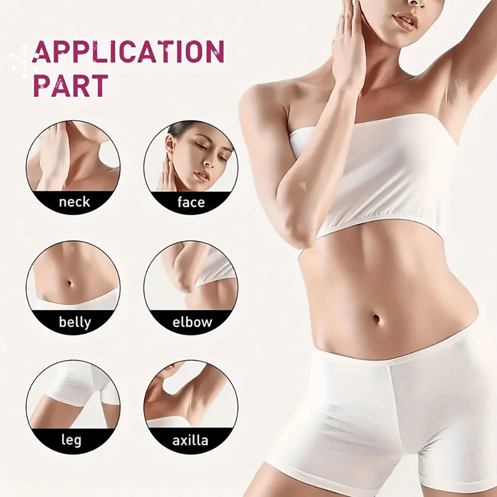Body Whitening Cream Intimate Areas Underarm Knee Buttocks Private Bleach Remove Melanin Waterproof Brighten Nourish Cream Peaceful Pleasures Health and Wellness