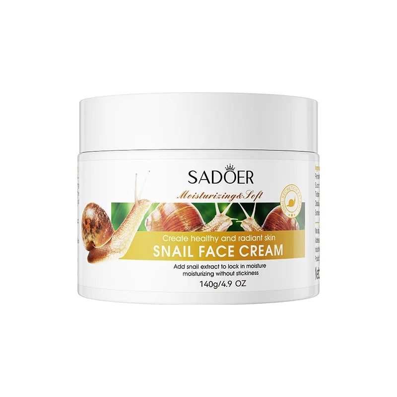 SADOER 140g Snail Moisturizing Cream – Hydrates & Firms