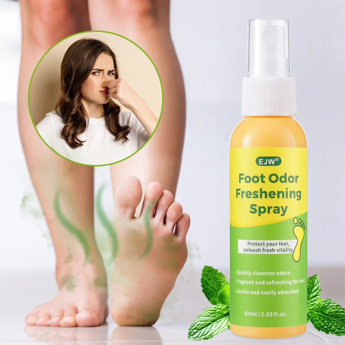 Probiotic Foot Spray – Tea Tree, Lavender & Eucalyptus Odor Control