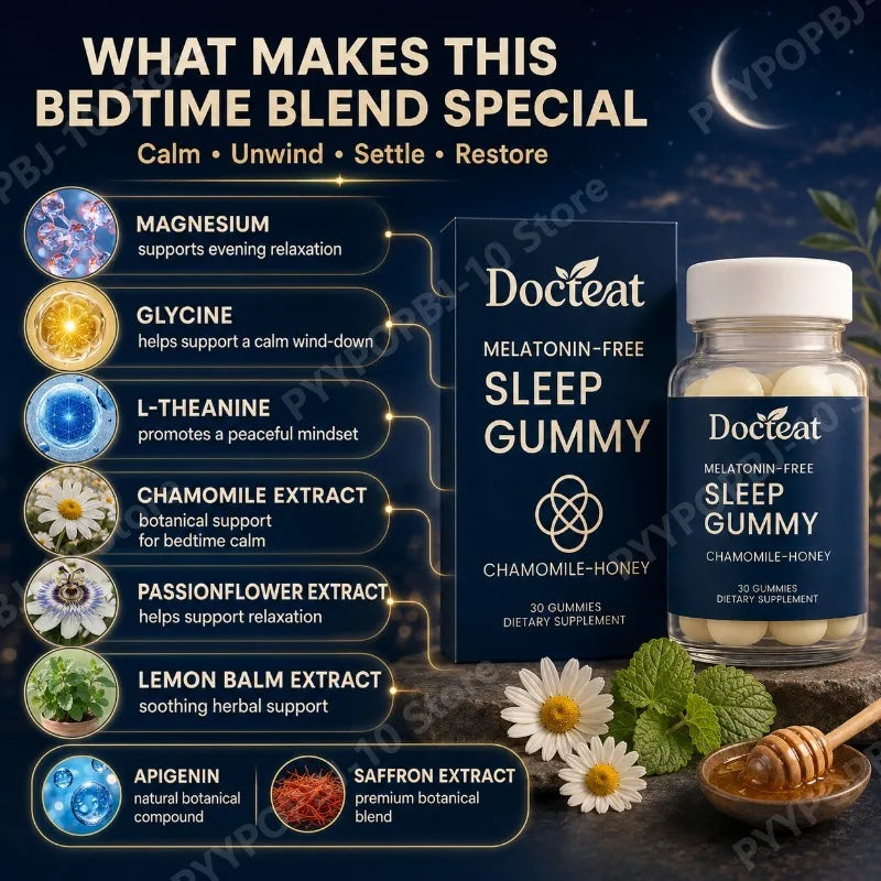 Evening Wellness Gummies | Magnesium, L-Theanine & Chamomile