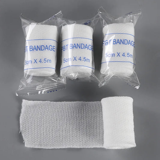 10-Pack PBT Elastic Bandages | First Aid Wound Dressing Rolls Elastic Bandage Rolls Peaceful Pleasures Health and Wellness