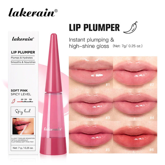 ibcccndc Lip Plumper Serum – Plumping Gloss & Hydration Lip Plumper Gloss Oasis Select
