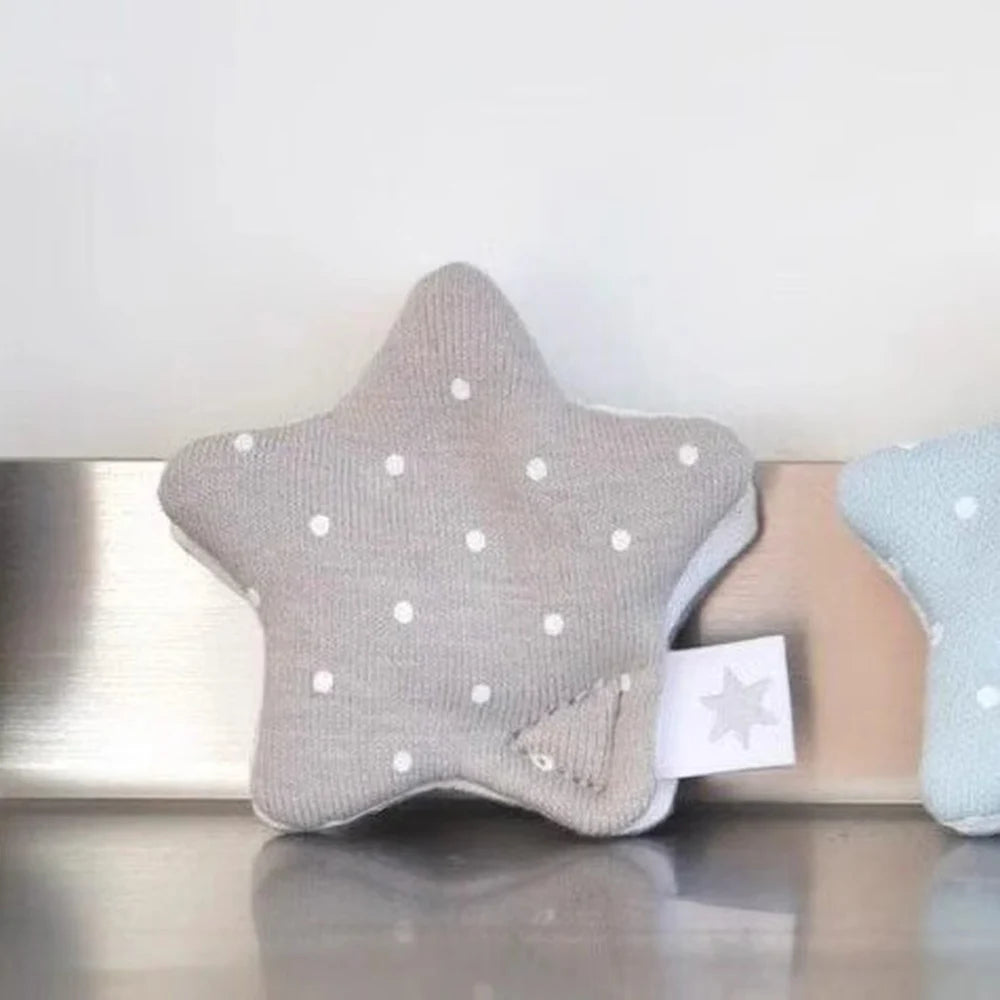 Korean Style Star Earphone Storage Data Cable Wired Earphone Organizer Cute Polka Dot Storage Organizer Office Travel Daily Use Peaceful Pleasures Health and Wellness Grey