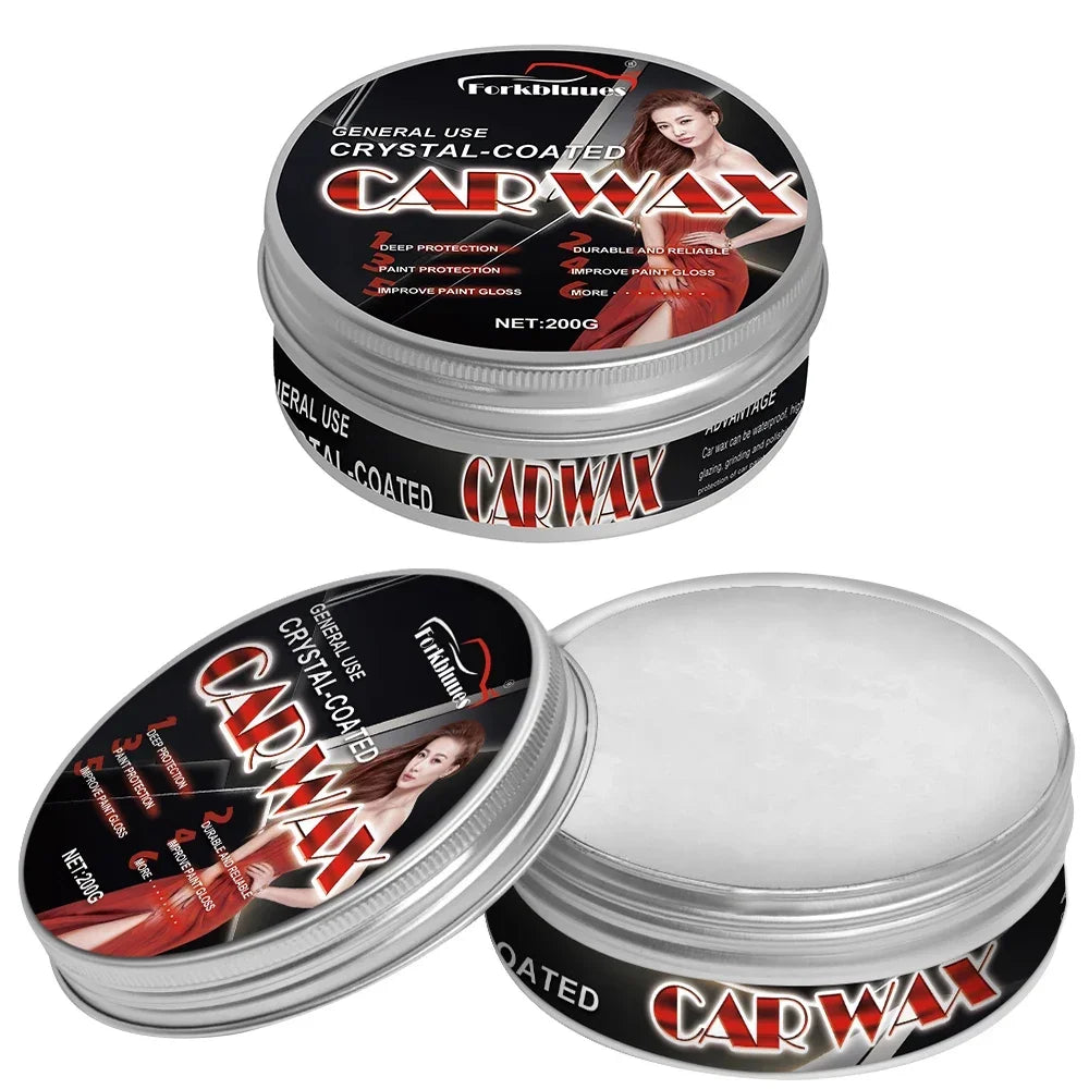 Natural Brazilian Carnauba Wax Paint Beauty Polish and Stain Removal Anti-scratch Car Wax Coating Solid Car Wax Peaceful Pleasures Health and Wellness