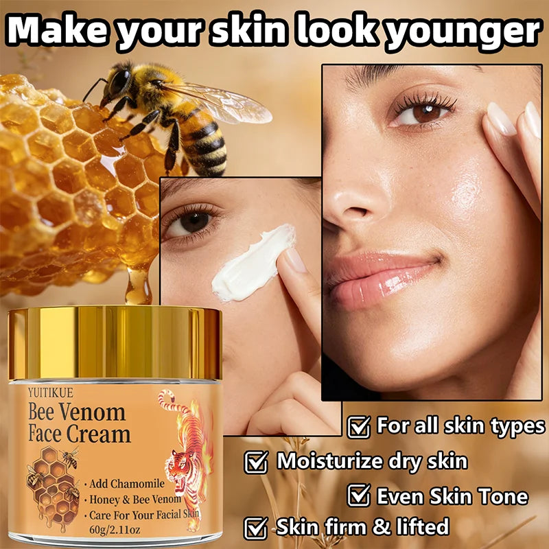 Bee Venom Face Cream 60g – Lift, Firm & Hydrate All Skin Types