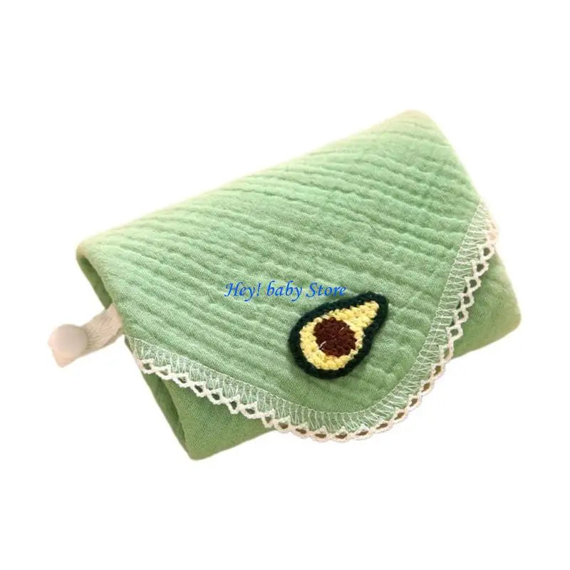 Muslin Baby Burp Cloths | Soft Wash Cloth & Infant Bib