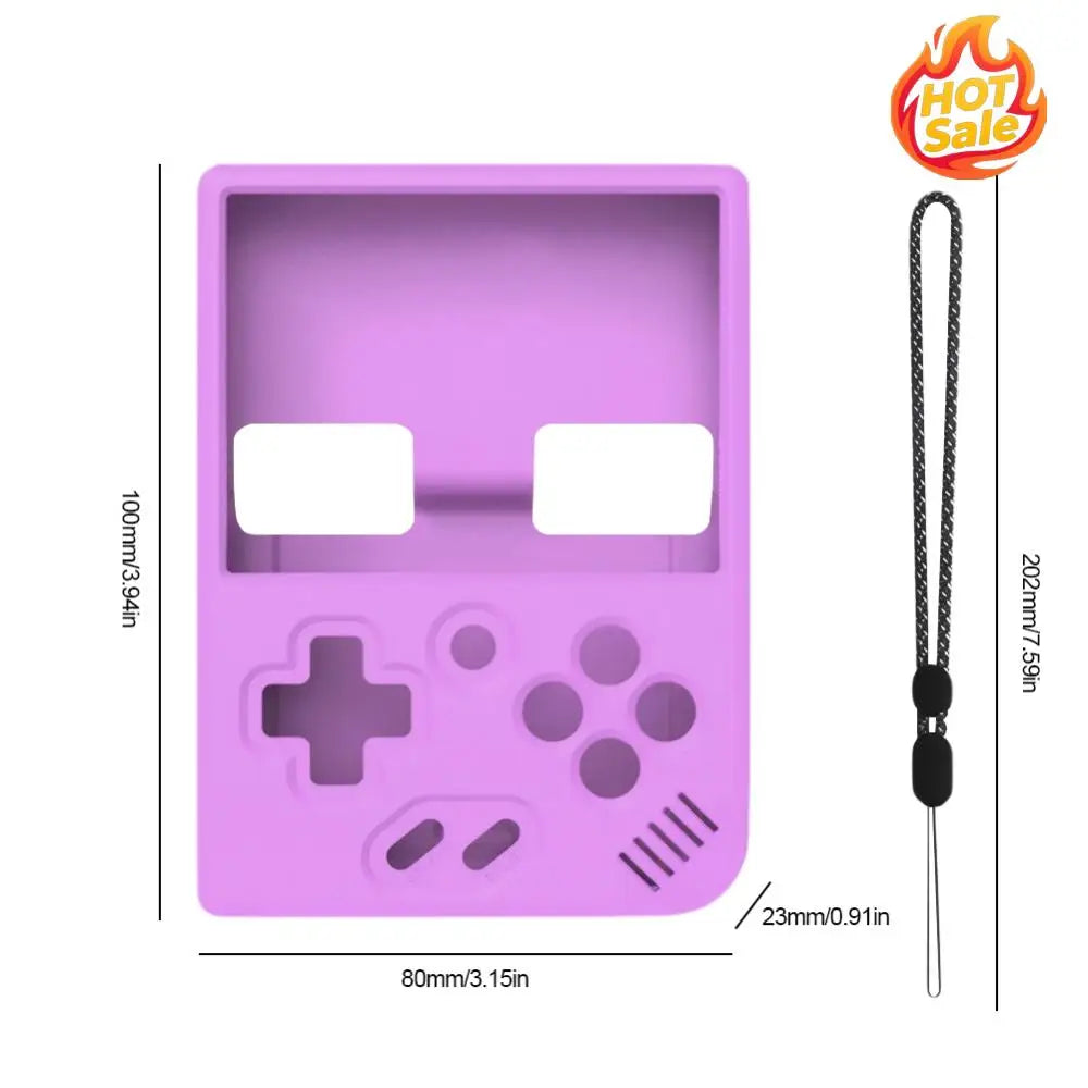 Silicone Shockproof Cover with Lanyard for MIYOO Mini Plus