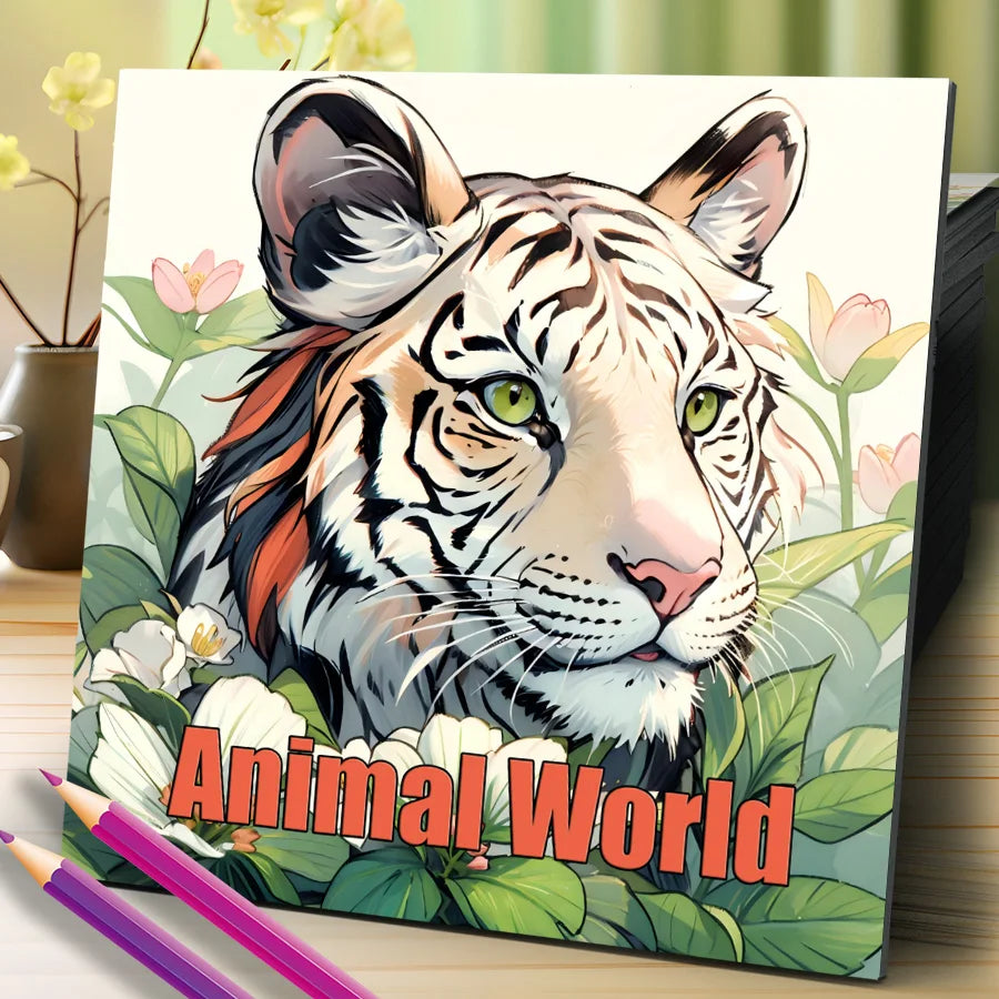 Bview Art 20 Pages Adult Coloring Books Stress Relief Doodle Drawing