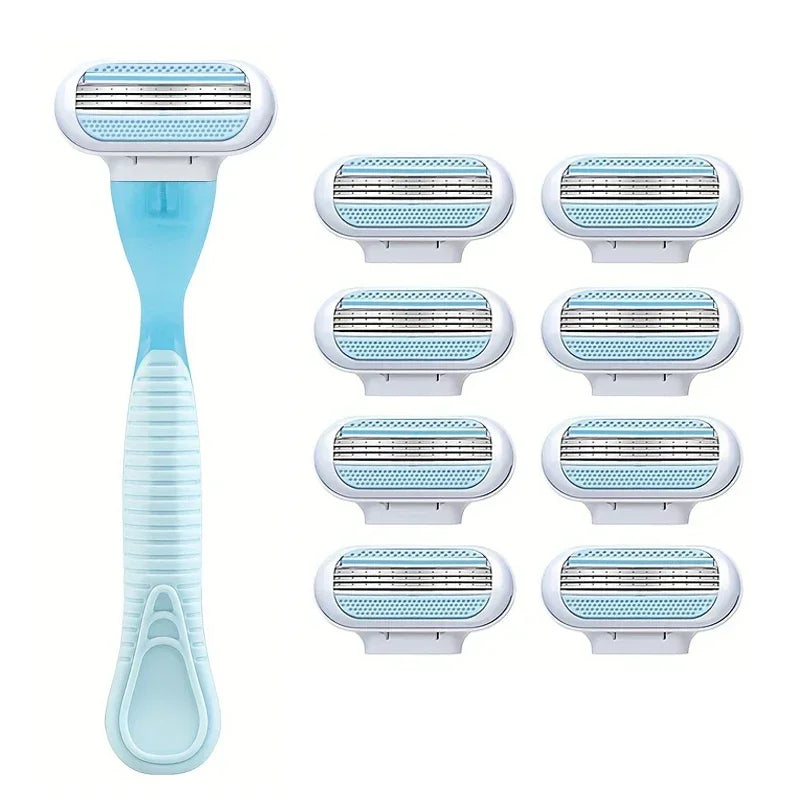 Women's 3-Layer Stainless Steel Safety Razor | Body & Bikini