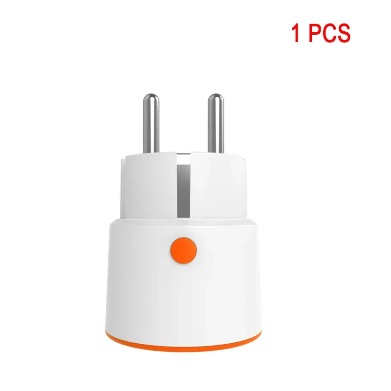 Tuya 16A EU Smart Power Plug Zigbee 3.0 Outlet Child Lock Smart Socket Remote Control Work With Alexa Google Home Peaceful Pleasures Health and Wellness 1 PC