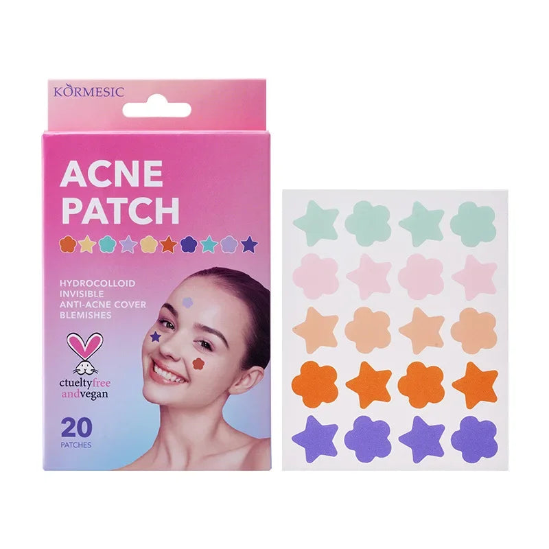 Hydrocolloid Acne Patches - Invisible Pimple Spot Treatment Peaceful Pleasures Health and Wellness color-20 PATCHES