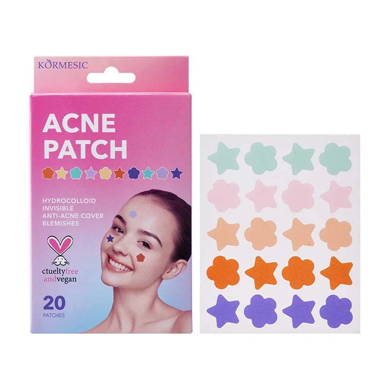 Hydrocolloid Acne Pimple Patches – Invisible Spot Treatment 36pc