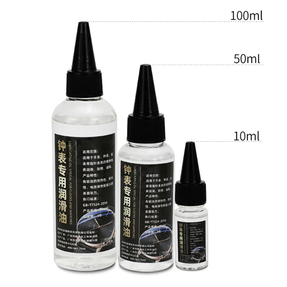 Horological Oil for Lubricanting,Anti-Rust Precise Instrument Lubricant,Watch Movement Repire Lubricant,Watch Repair Supplies Peaceful Pleasures Health and Wellness