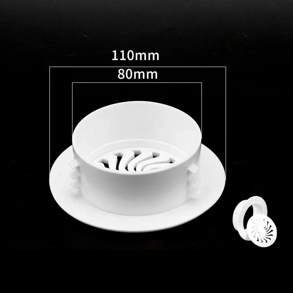 Round Ventilation Grille Cover – Plastic Wall Hole Cap 40–100mm