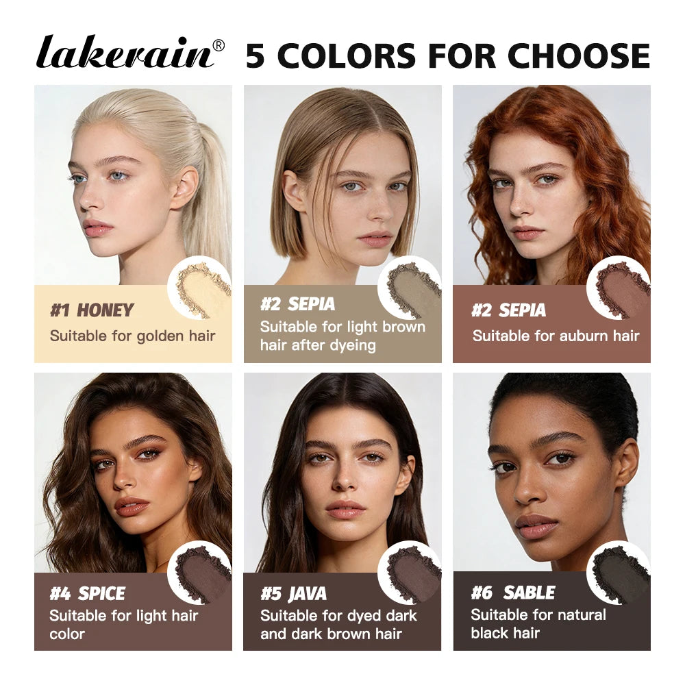Fix & Fill Hairline Powder Precise Brush Head Uniform Coloring Waterproof Sweatproof Oil-Controlling Multi Purpose Beauty Powder Peaceful Pleasures Health and Wellness