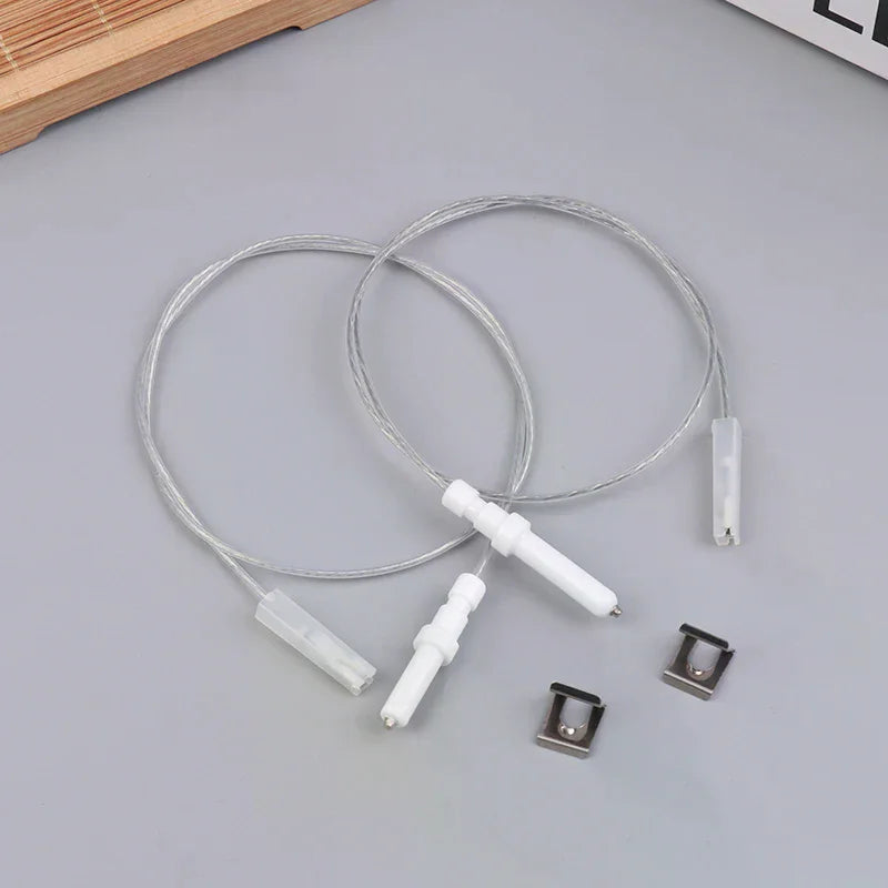Gas Cooktop Igniter Electrode Spark Plug with Wire | 35mm 40mm