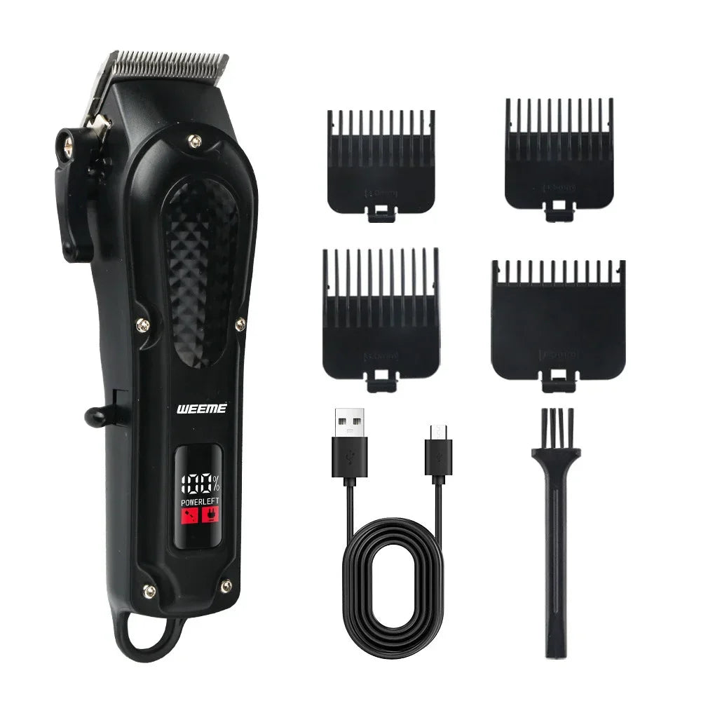 WEEME 806-HW Cordless Hair Clipper & Beard Trimmer for Men