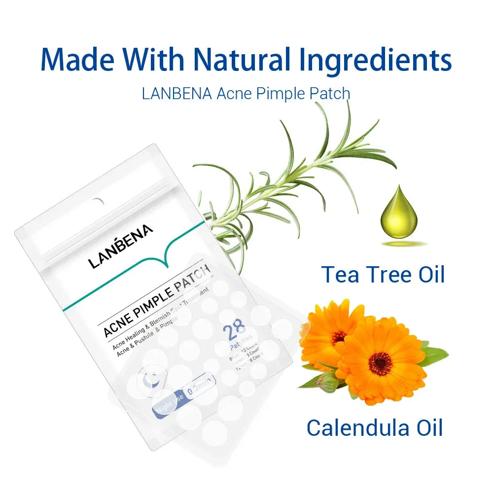 LANBENA Acne Pimple Patch – Blemish Repair Stickers Day & Night