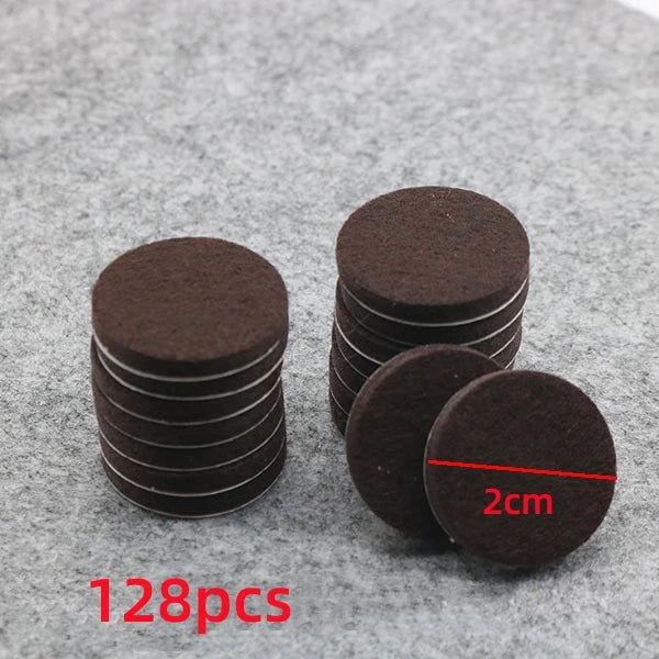 Felt Furniture Leg Pads 18–128pcs | Self-Adhesive Floor Protectors