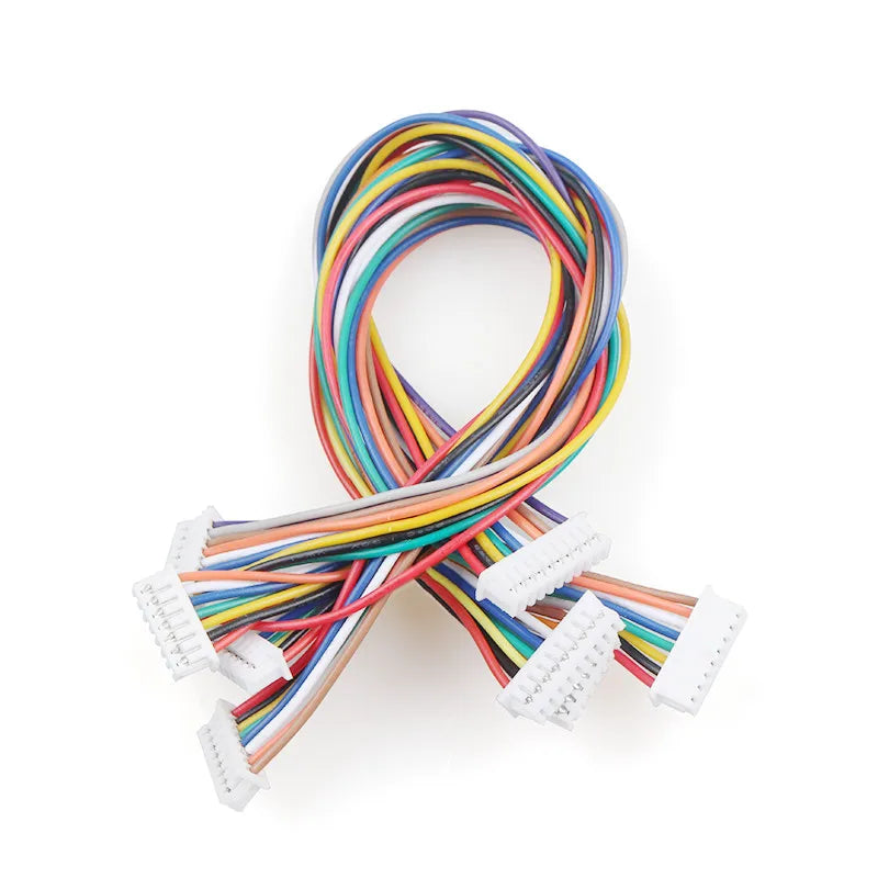 10Pcs Micro JST 1.25mm Wire Connector Pitch 1.25mm 2P 3P 4P 5P 6P 7P 8P 9P 10P Female to Female Plug Same / Reverse Direction Peaceful Pleasures Health and Wellness