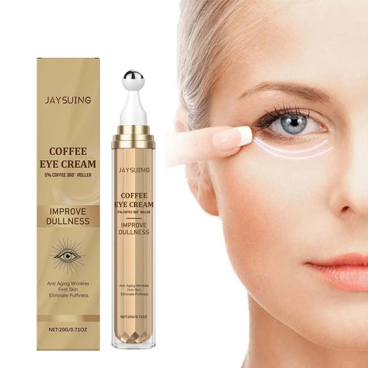 Caffeine Roller Eye Cream – Dark Circles, Puffiness & Fine Lines