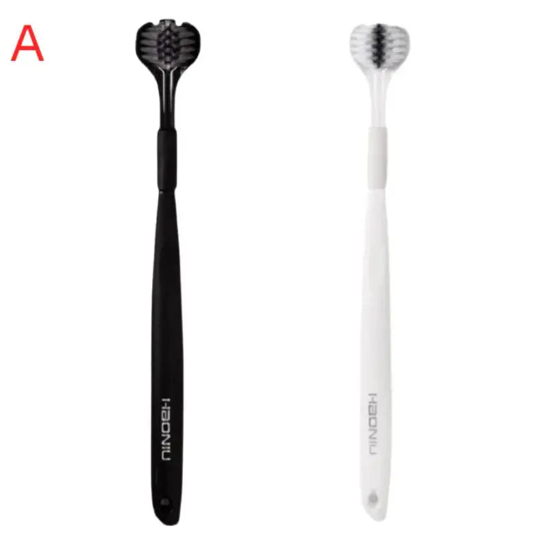 1/2/4/6pcs U-Shaped Three-Sided Toothbrush With Soft Bristles | 3D All-Around Soft-Bristle Cleaning Brush | Dental Care Peaceful Pleasures Health and Wellness 2pcs A