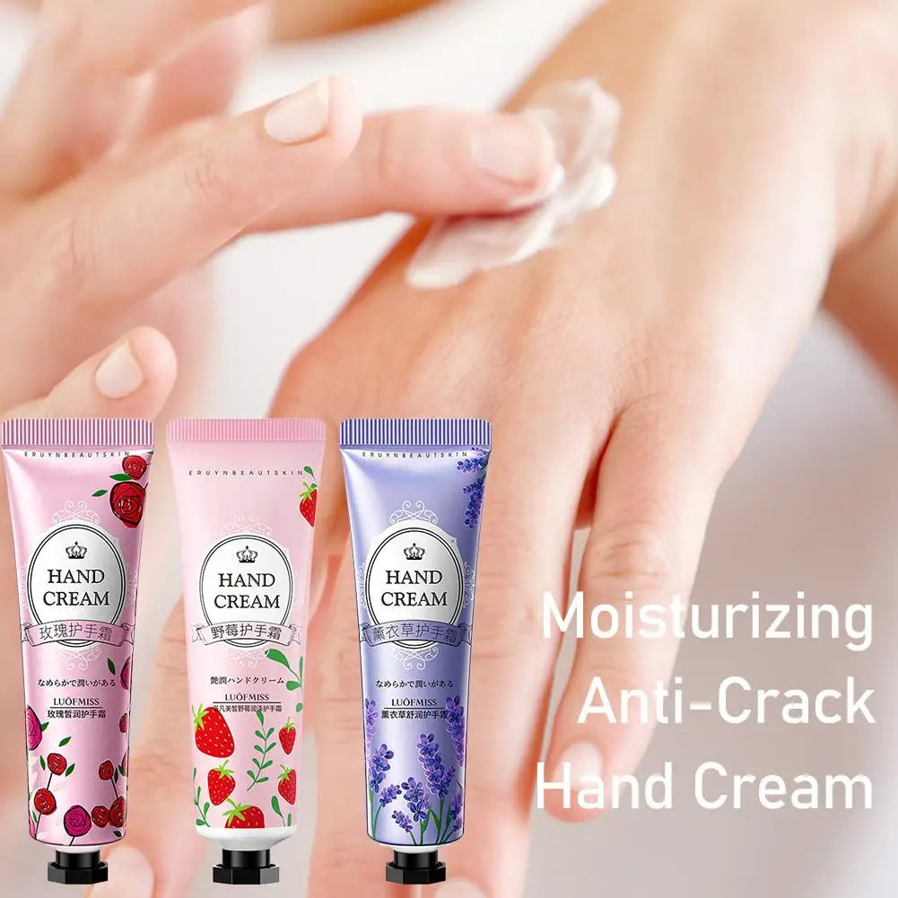 Plant Fruit Hand Cream 30g – Moisturizer for Dry Cracked Hands